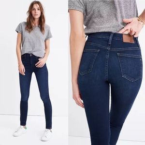 Madewell | 10” High Rise Skinny Hayes Wash Taller